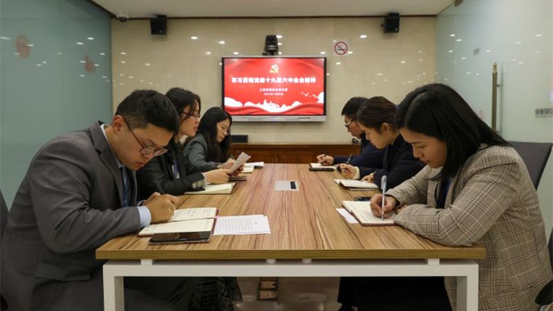 誠(chéng)通東方黨委深入學(xué)習(xí)貫徹黨的十九屆六中全會(huì)精神